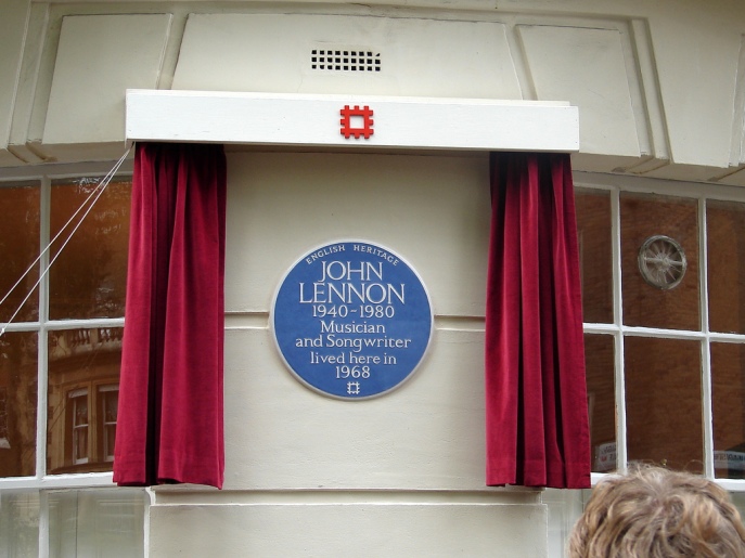 John Lennon 1940-1980 Musician and Songwriter lived here in 1968